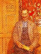 Carl Larsson snickaren Spain oil painting artist